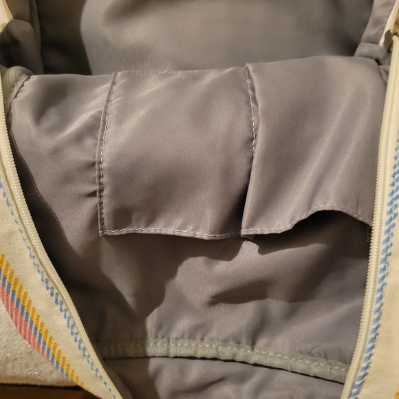 Pink/white backpack - Picture 5 of 5